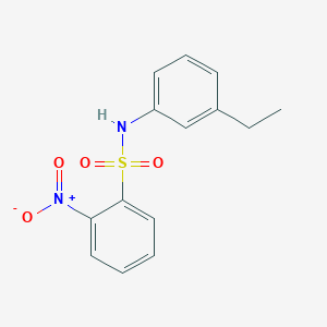 N-(3-ethylphenyl)-2-nitrobenzenesulfonamide