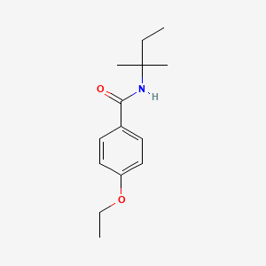 N-(1,1-dimethylpropyl)-4-ethoxybenzamide