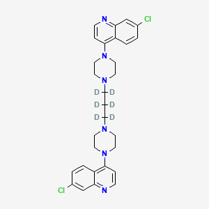 molecular formula C29H32Cl2N6 B587038 Piperaquine D6 CAS No. 1261394-71-1