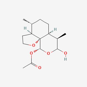 molecular formula C15H24O5 B587040 Dihydro Artemisinin Tetrahydrofuran Acetate CAS No. 198817-95-7