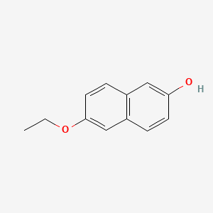 molecular formula C12H12O2 B587043 6-Ethoxynaphthalen-2-ol CAS No. 150788-85-5