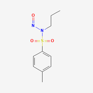 molecular formula C10H14N2O3S B587044 4-Methyl-N-nitroso-N-propylbenzenesulfonamide CAS No. 33469-51-1