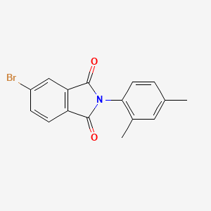 molecular formula C16H12BrNO2 B5870483 5-bromo-2-(2,4-dimethylphenyl)-1H-isoindole-1,3(2H)-dione 