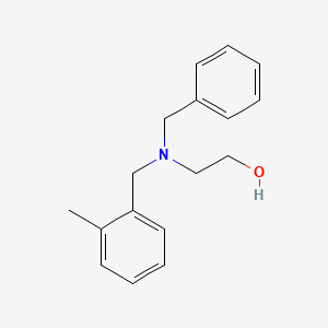 molecular formula C17H21NO B5870562 2-[benzyl(2-methylbenzyl)amino]ethanol 