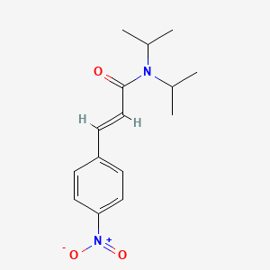 N,N-diisopropyl-3-(4-nitrophenyl)acrylamide