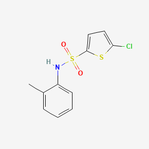 5-chloro-N-(2-methylphenyl)-2-thiophenesulfonamide