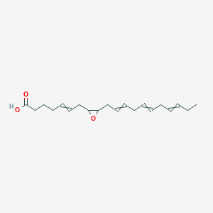 7-[3-(Undeca-2,5,8-trien-1-yl)oxiran-2-yl]hept-5-enoic acid