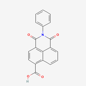 1,3-dioxo-2-phenyl-2,3-dihydro-1H-benzo[de]isoquinoline-6-carboxylic acid