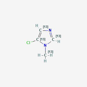 5-Chloro-1-methylimidazole-13C4