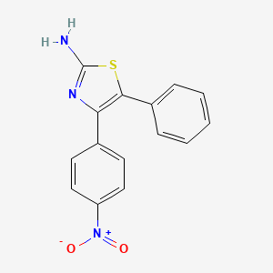 4-(4-nitrophenyl)-5-phenyl-1,3-thiazol-2-amine