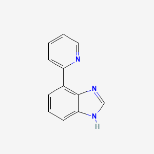 B587081 4-(pyridin-2-yl)-1H-benzo[d]imidazole CAS No. 142415-96-1