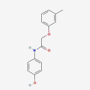N-(4-hydroxyphenyl)-2-(3-methylphenoxy)acetamide