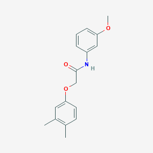 2-(3,4-dimethylphenoxy)-N-(3-methoxyphenyl)acetamide