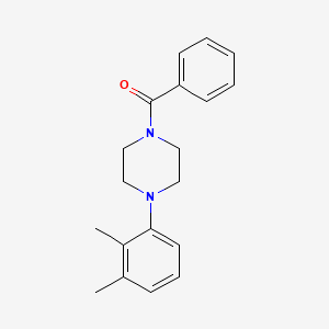 molecular formula C19H22N2O B5870902 1-benzoyl-4-(2,3-dimethylphenyl)piperazine 