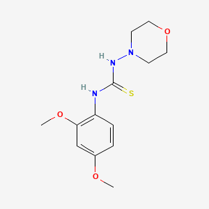 N-(2,4-dimethoxyphenyl)-N'-4-morpholinylthiourea