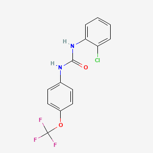 N-(2-chlorophenyl)-N'-[4-(trifluoromethoxy)phenyl]urea