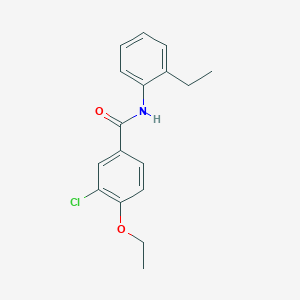 3-chloro-4-ethoxy-N-(2-ethylphenyl)benzamide