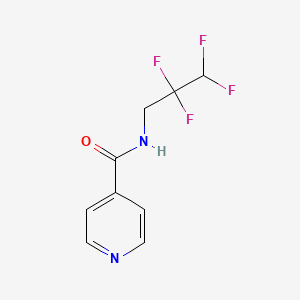 N-(2,2,3,3-tetrafluoropropyl)isonicotinamide