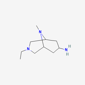 3-Ethyl-9-methyl-3,9-diazabicyclo[3.3.1]nonan-7-amine