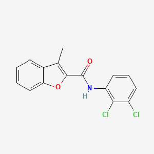 molecular formula C16H11Cl2NO2 B5871065 N-(2,3-dichlorophenyl)-3-methyl-1-benzofuran-2-carboxamide 