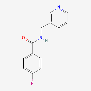 4-fluoro-N-(3-pyridinylmethyl)benzamide