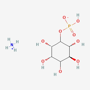 molecular formula C6H11O9P · NH4 B587110 d-肌醇-4-单磷酸铵盐 CAS No. 142760-33-6
