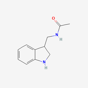 N-(indolin-3-ylmethyl)acetamide