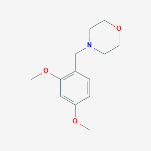 molecular formula C13H19NO3 B5871303 4-(2,4-dimethoxybenzyl)morpholine 