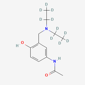 3-Diethylamino Acetaminophen-d10