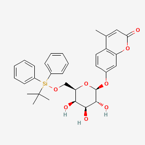 4-Methylumbelliferyl 6-O-(tert-butyldiphenylsilyl)-beta-D-galactopyranoside