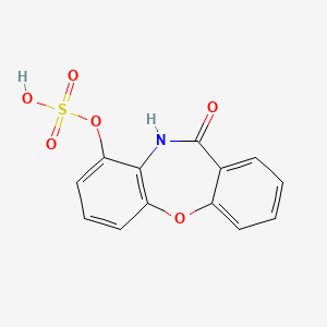 9-(Sulfooxy)dibenz[b,f][1,4]oxazepin-11(10H)-one