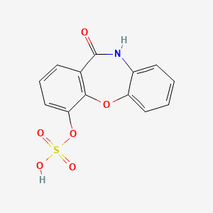 4-(Sulfooxy)dibenz[b,f][1,4]oxazepin-11(10H)-one