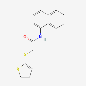 N-1-naphthyl-2-(2-thienylthio)acetamide