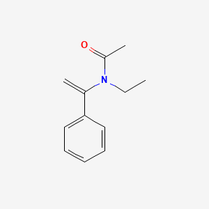 molecular formula C12H15NO B587165 N-Ethyl-N-(1-phenylvinyl)acetamide CAS No. 141341-81-3