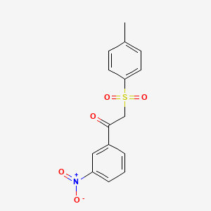 2-[(4-methylphenyl)sulfonyl]-1-(3-nitrophenyl)ethanone