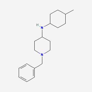 molecular formula C19H30N2 B5871806 1-benzyl-N-(4-methylcyclohexyl)-4-piperidinamine 