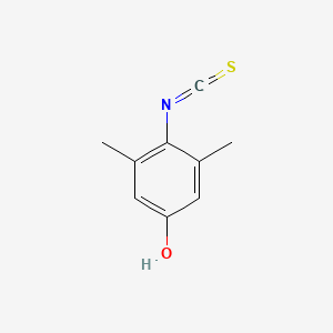 molecular formula C9H9NOS B587182 4-Isothiocyanato-3,5-dimethylphenol CAS No. 1246818-00-7