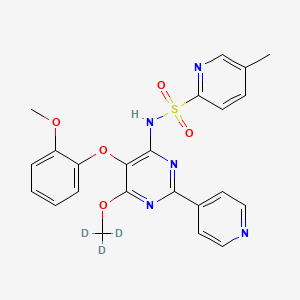 molecular formula C23H21N5O5S B587187 Avosentan-d3 CAS No. 1206674-82-9