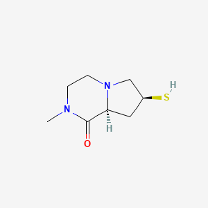 (7S,8AS)-7-mercapto-2-methylhexahydropyrrolo[1,2-a]pyrazin-1(2H)-one