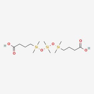 Poly[oxy(dimethylsilylene)], alpha-[(3-carboxypropyl)dimethylsilyl]-omega-[[(3-carboxypropyl)dimethylsilyl]oxy]-