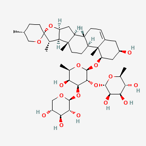 molecular formula C44H70O16 B587195 麦冬皂苷 D CAS No. 945619-74-9