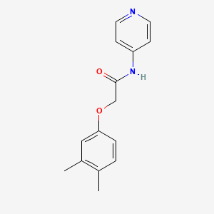 2-(3,4-dimethylphenoxy)-N-4-pyridinylacetamide