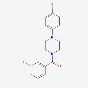 1-(3-fluorobenzoyl)-4-(4-fluorophenyl)piperazine