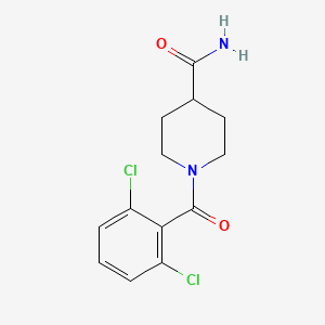 1-(2,6-dichlorobenzoyl)-4-piperidinecarboxamide