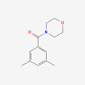 molecular formula C13H17NO2 B5872265 4-(3,5-dimethylbenzoyl)morpholine 