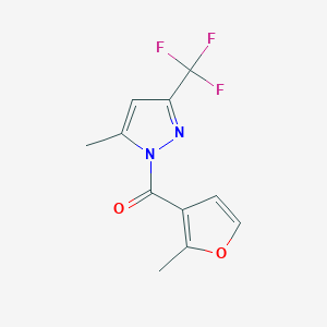 5-methyl-1-(2-methyl-3-furoyl)-3-(trifluoromethyl)-1H-pyrazole