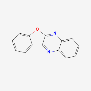 molecular formula C14H8N2O B5872420 [1]benzofuro[2,3-b]quinoxaline 