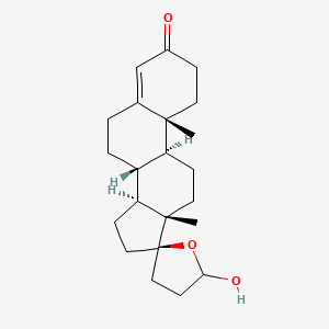 molecular formula C22H32O3 B587255 6,7-Dihydro Canrenone Lactol CAS No. 52520-27-1