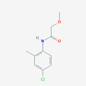 molecular formula C10H12ClNO2 B5872594 N-(4-chloro-2-methylphenyl)-2-methoxyacetamide 