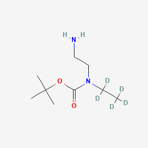 molecular formula C9H20N2O2 B587265 N-Boc-N-ethylethylenediamine-d5 CAS No. 1246815-98-4